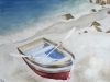 Boot am Strand (zu verkaufen)